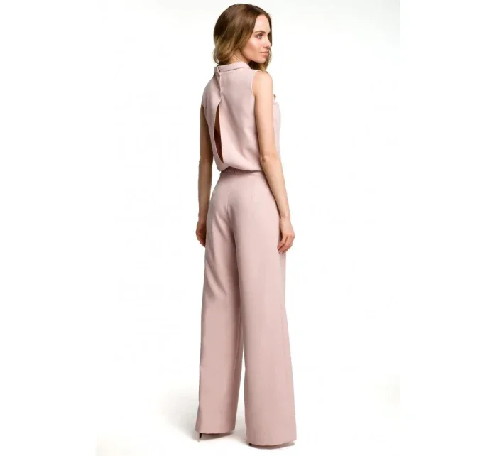 M382 Kombinéza s dělenými zády - pudrová M382 Kombinéza s dělenými zády - pudrová