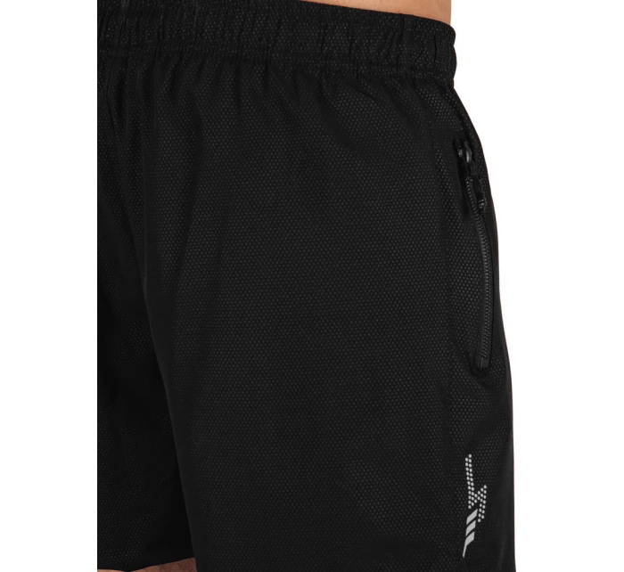 Pánské černé šortky FashionStreet SX2539 Pánské černé šortky FashionStreet SX2539