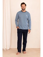 Pyžamo Regina 6009 dlouhé rukávy, velikosti M–3XL, Z26
