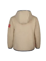 Dětská fleecová bunda Bunda na zip s kapucí béžová model 22050916 - Trollkids Dětská fleecová bunda Bunda na zip s kapucí béžová model 22050916 - Trollkids