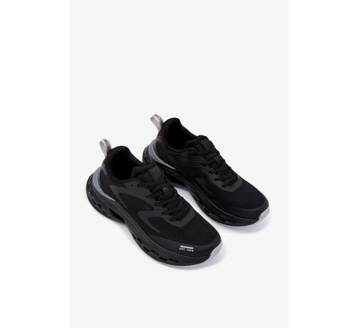 Pánské Sportovní Boty Na Platformě Big Star RR174022 Hi-Poly System Černé Pánské Sportovní Boty Na Platformě Big Star RR174022 Hi-Poly System Černé