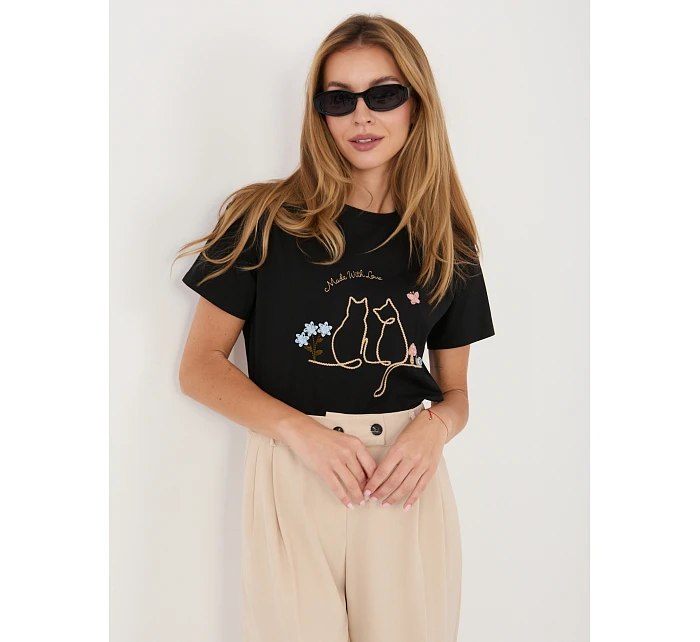 T sht TS czarny model 22102623 - FPrice T sht TS czarny model 22102623 - FPrice