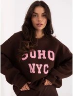 Bluza MJ BL model 21766123 ciemny brązowy - FPrice