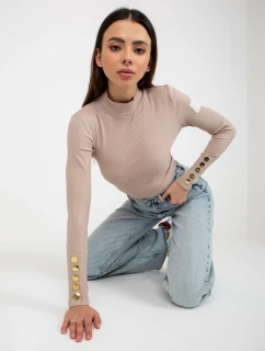 Bluzka TW BZ  ciemny bezowy model 21764476 - FPrice