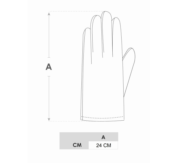 Yoclub Dámské rukavice RES-0162K-AA5C-004 Beige