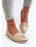 Dámské ploché mokasíny Gold model 21223618 - Kesi