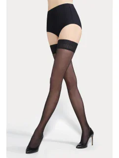 Dámské samodržící punčochy Gatta Michelle 40 den 1-4