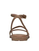Dámské sandály Miami Ankle Strap brown dámské model 22180015 - Crocs Dámské sandály Miami Ankle Strap brown dámské model 22180015 - Crocs