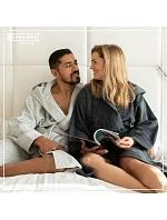 Bathrobe Župan model 22526736 azure aqua - The One Towelling Bathrobe Župan model 22526736 azure aqua - The One Towelling