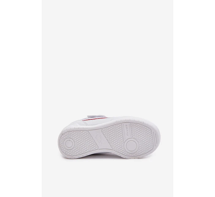 Dětské boty Sneakers na suchý zip  Bílé model 22101619 - Big Star Shoes