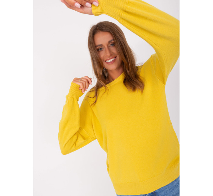 Sweter AT SW 2325.95P żółty