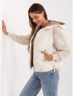 Kamizelka MBM KZ model 21217650 ecru - FPrice