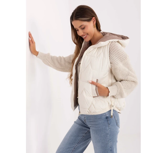 Kamizelka MBM KZ model 21217650 ecru - FPrice