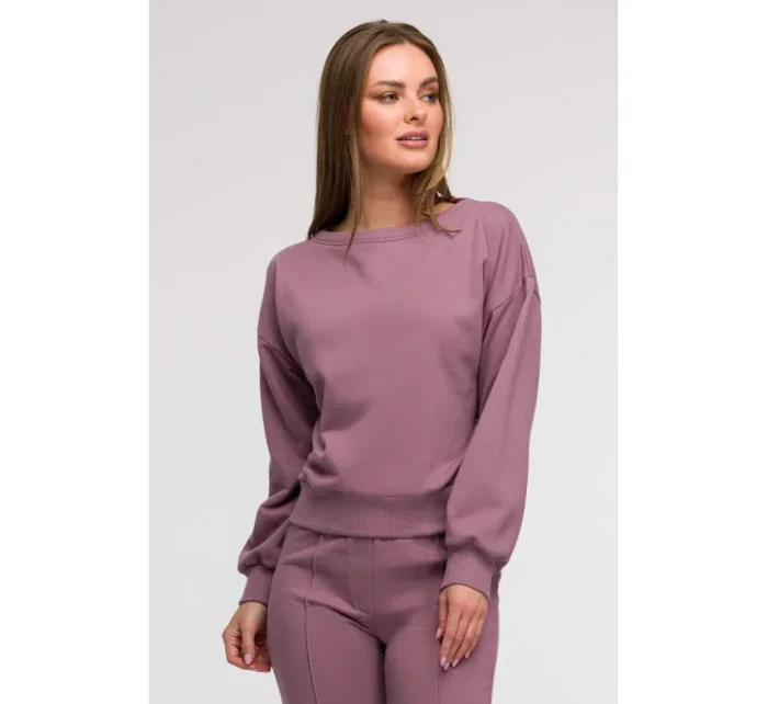 model 21047201 Mikina s otevřenými zády heather - BeWear