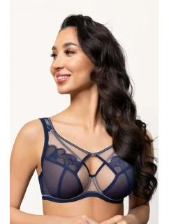 SAANVI K758/1 NAVY BLUE SOFT BRA