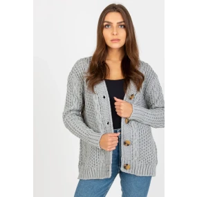 Svetr na zapínání model 170761 Rue Paris Svetr na zapínání model 170761 Rue Paris