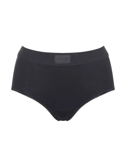 Dámské kalhotky Double Comfort T Maxi - BLACK - černé 0004 - SLOGGI Dámské kalhotky Double Comfort T Maxi - BLACK - černé 0004 - SLOGGI