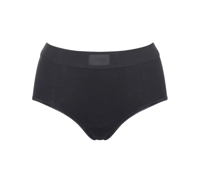 Dámské kalhotky Double Comfort T Maxi - BLACK - černé 0004 - SLOGGI Dámské kalhotky Double Comfort T Maxi - BLACK - černé 0004 - SLOGGI