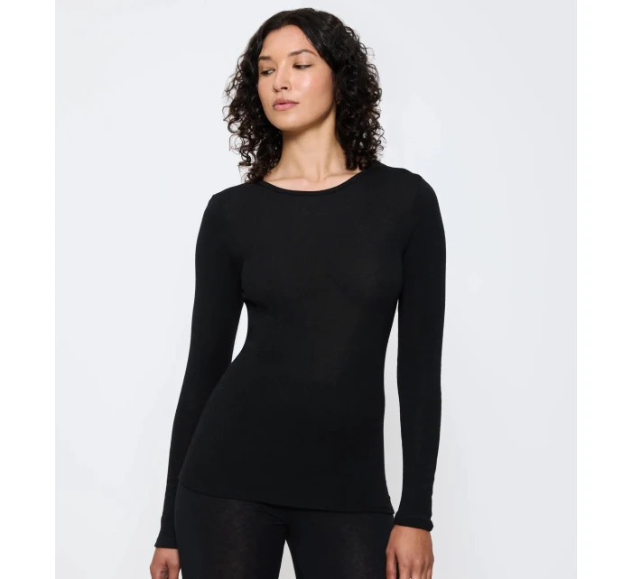 Beauty Layers LSL Top Wool - BLACK - TRIUMPH BLACK - TRIUMPH