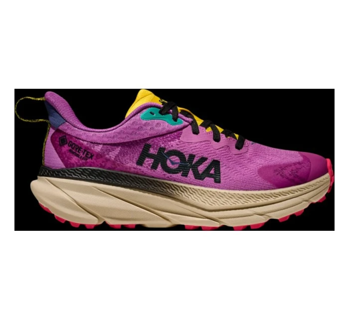 Dámské běžecké boty HOKA Challenger ATR 7 GTX Superbloom/Oatmeal (1134502F-SBLM)