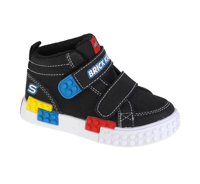 Skechers Kool Bricks-Lil Constructor 402224N-BKMT Black 21 Skechers Kool Bricks-Lil Constructor 402224N-BKMT Black 21