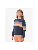 Dívčí mikina RIP CURL Melting Waves Crew -Dívčí tmavě modrá Dívčí mikina RIP CURL Melting Waves Crew -Dívčí tmavě modrá