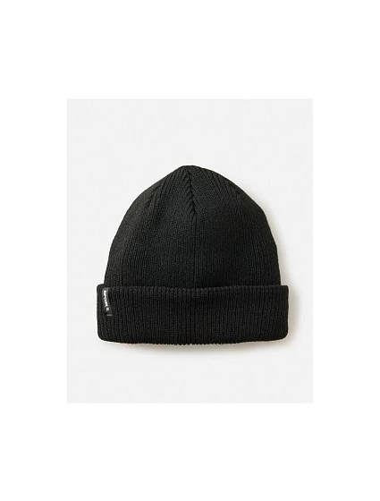 Čepice RIP CURL ANTI-SERIES ALPINE BEANIE, černá