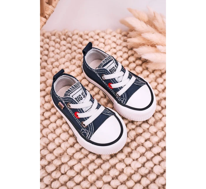 Dětské Klasické Tenisky Nízké BIG STAR HH374195 Tmavě Modré Dětské Klasické Tenisky Nízké BIG STAR HH374195 Tmavě Modré