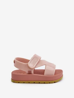 Dětské sandálky Na suchý zip vonící ZAXY LL385002 světle růžové