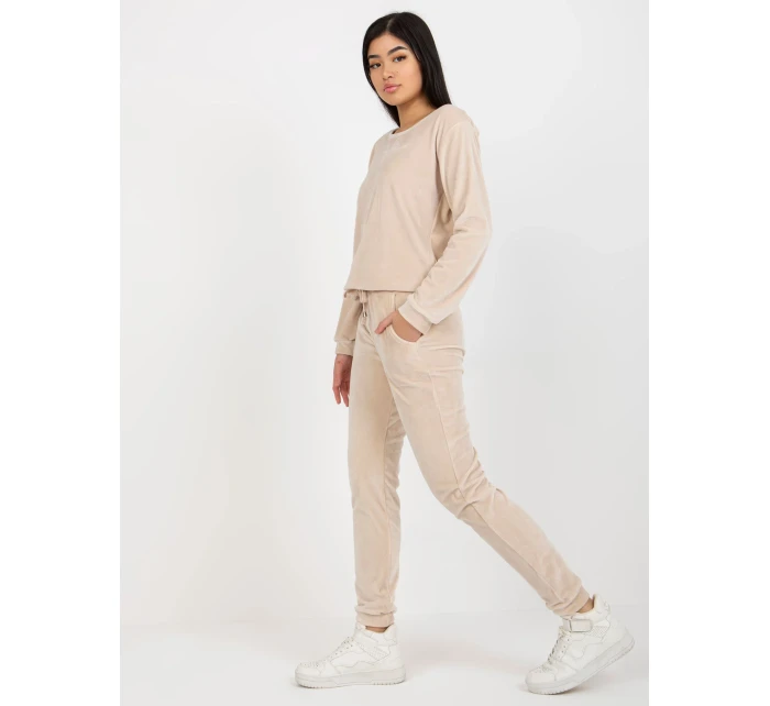 Dámská souprava RV KMPL model 17987389 světle béžová - FPrice Dámská souprava RV KMPL model 17987389 světle béžová - FPrice