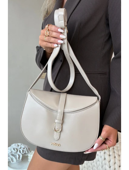 Dámská kabelka listonoška Nobo - béžová Dámská kabelka listonoška Nobo - béžová