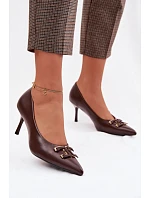 Lodičky na jehlovém podpatku model 225606 Step in style Lodičky na jehlovém podpatku model 225606 Step in style