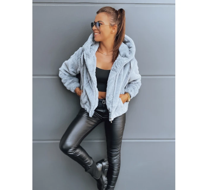 Dámská bunda FRESCO šedá FashionStreet TY2972 Dámská bunda FRESCO šedá FashionStreet TY2972