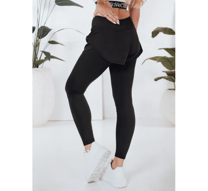 Dámské sportovní legíny GIRLJUMP black FashionStreet UY2722
