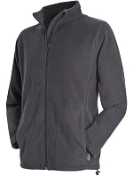 Fleece Jacket Men Pánská fleecová bunda model 22477440 grey steel - Stedman