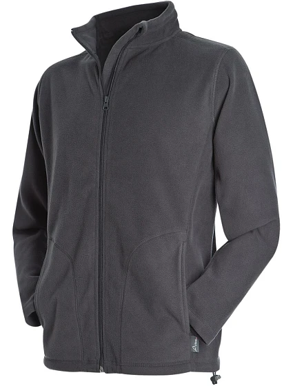 Fleece Jacket Men Pánská fleecová bunda model 22477440 grey steel - Stedman