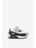 Dětské Kožené Sportovní Boty Na Platformě Černo-Bílé Lori Dětské Kožené Sportovní Boty Na Platformě Černo-Bílé Lori