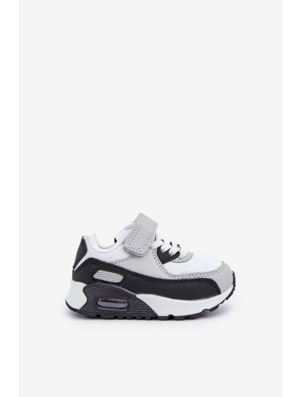 Dětské Kožené Sportovní Boty Na Platformě Černo-Bílé Lori Dětské Kožené Sportovní Boty Na Platformě Černo-Bílé Lori