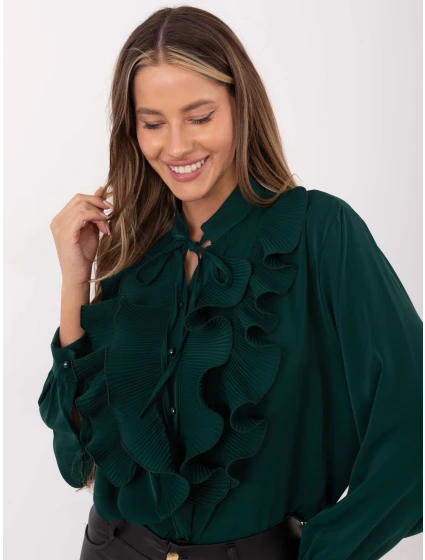 Koszula IT KS model 21786407 ciemny zielony - FPrice Koszula IT KS model 21786407 ciemny zielony - FPrice