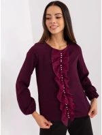 Halenka LK BZ 506673.36 tmavě fialová