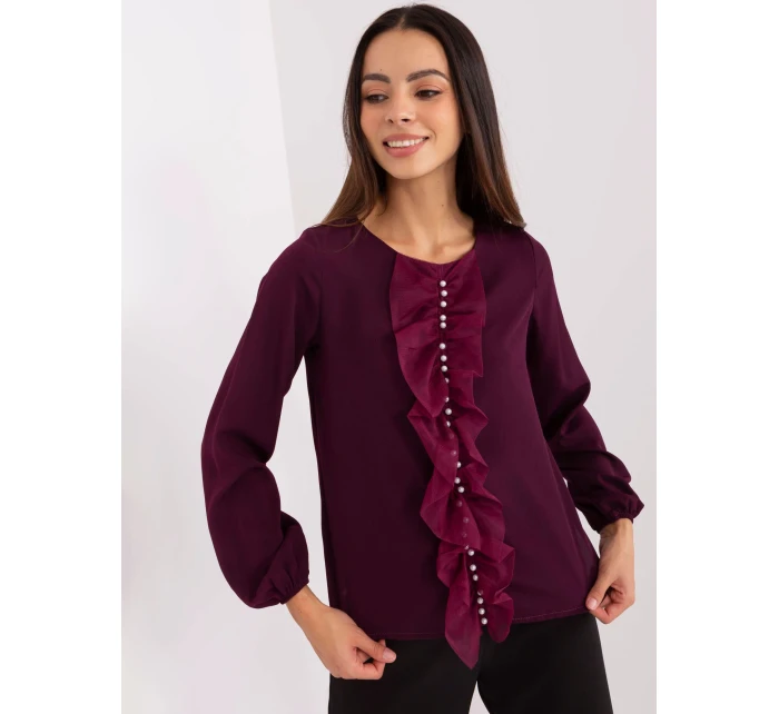 Halenka LK BZ 506673.36 tmavě fialová