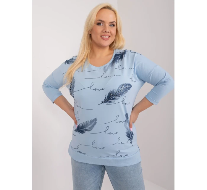 Halenka RV BZ 9433.81 světle modrá Halenka RV BZ 9433.81 světle modrá