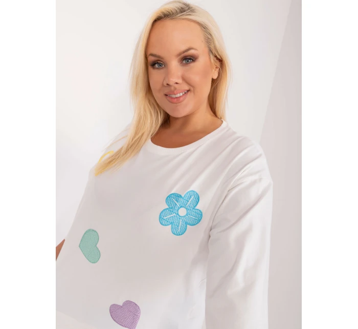 Bluzka RV BZ model 21271993 ecru - FPrice