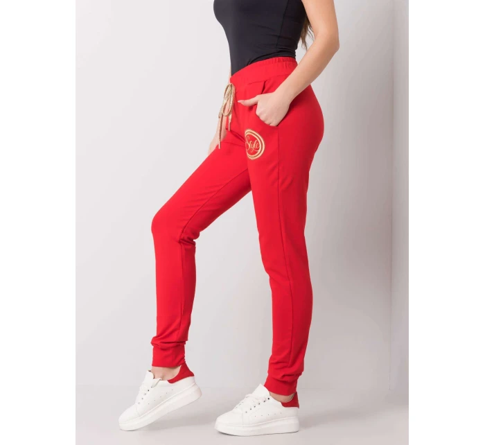 Tepláky RV DR 5992.71 červená