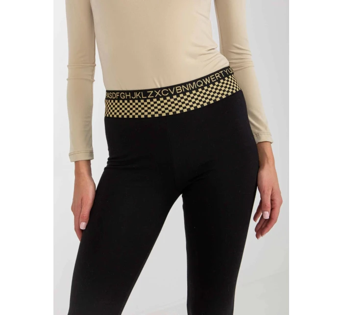 Dámské legíny RV LG model 20774242 černé Relevance Fashion - FPrice Dámské legíny RV LG model 20774242 černé Relevance Fashion - FPrice