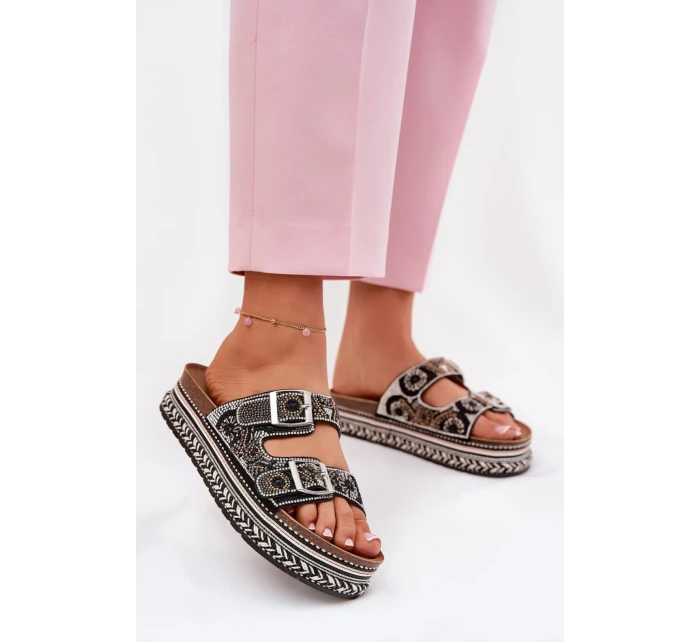 Pantofle model 211714 Step in style Pantofle model 211714 Step in style