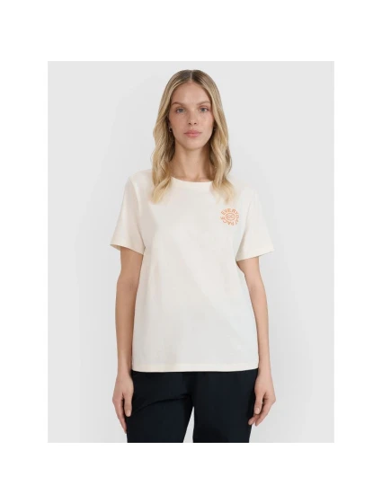 Dámské tričko oversize s potiskem model 21433342 - 4F Dámské tričko oversize s potiskem model 21433342 - 4F