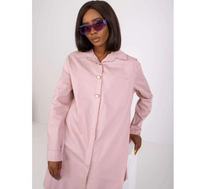 Košile DHJ KS 6731.09P světle růžová