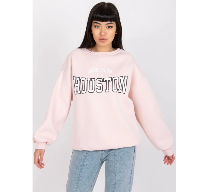 Mikina EM BL 617 H.21X světle růžová