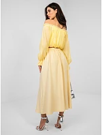 Spódnica IT SD model 22011345 jasny żółty - FPrice